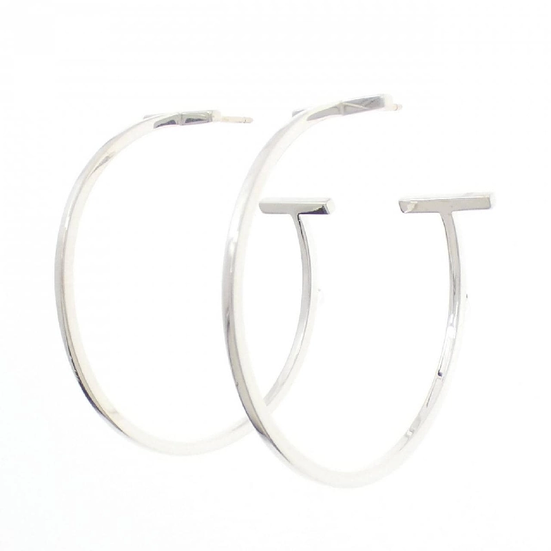 Bông tai hình vòng T của Tiffany - Hàng hiệu Authentic 843286