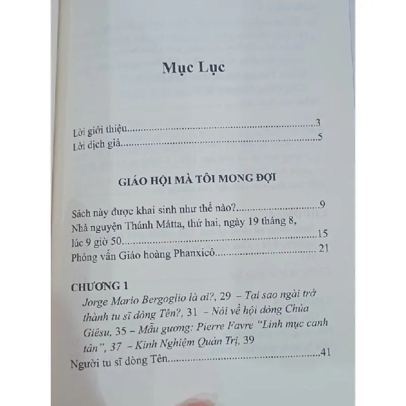 Giáo hội mà tôi mong đợi: Suy tư của Đức Giáo Hoàng Phanxicô - Antonio SPADARO, SJ (Trần Thị Quỳnh Giao dịch) 718695
