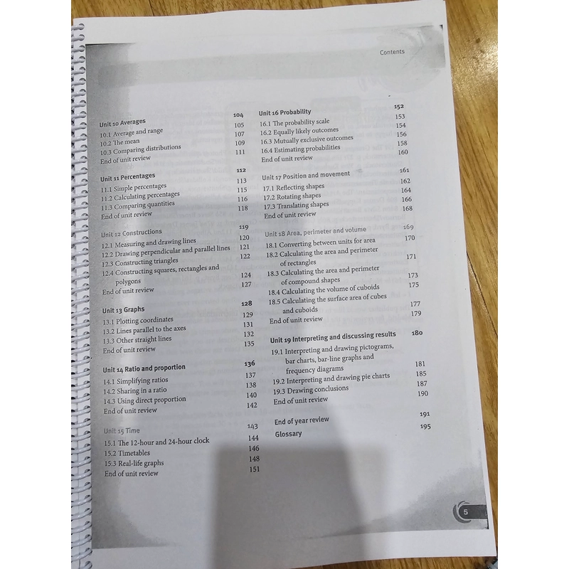 Mathematics course book (Sách photo) như hình  461777