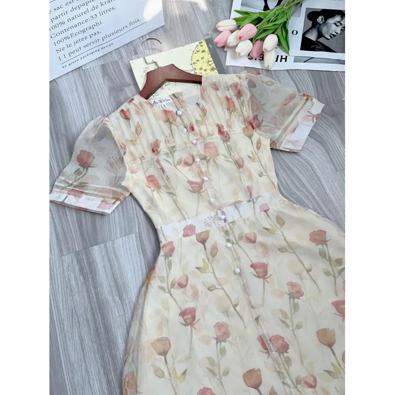 Trang phục công sở vest nữ tay dài màu xám kẻ sọc nhạt 715976