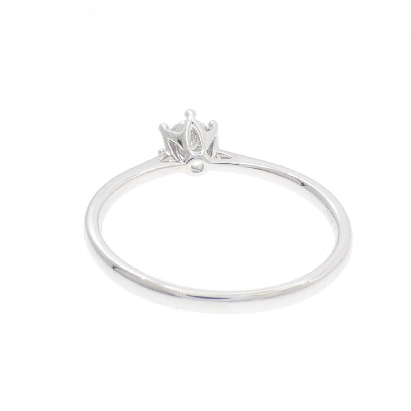 Nhẫn kim cương Solitaire K18WG 0.094CT - Hàng hiệu Chính hãng 853156