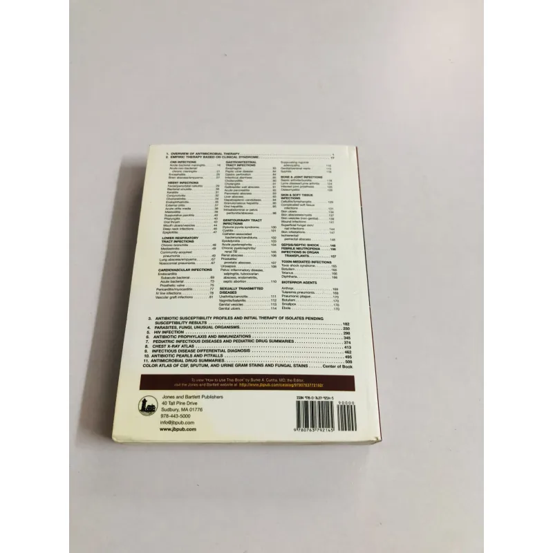 ANTIBIOTIC ESSENTIALS – Ninth Edition (Burke A. Cunha, MD) 780418