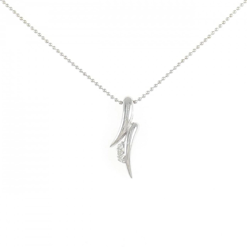 K18WG Dây chuyền kim cương - Hàng hiệu Authentic 858981