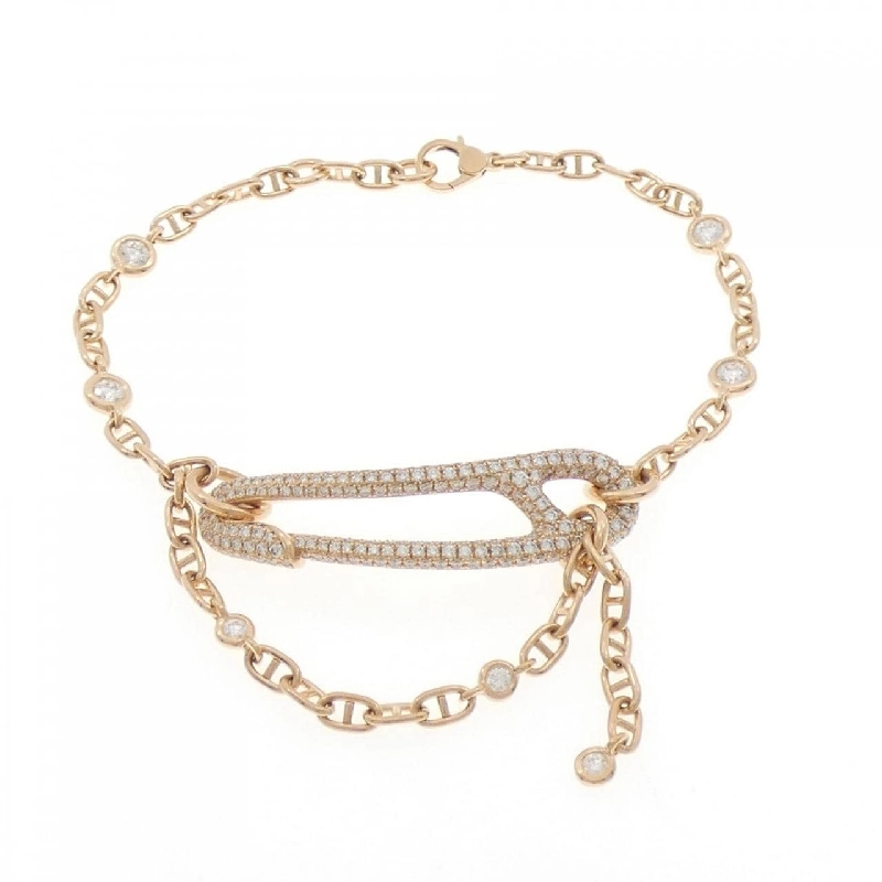 Vòng tay punk Chaine d'Ancre Hermès 1.58CT 667370