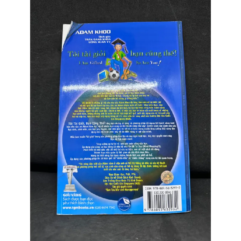 [Phiên Chợ Sách Cũ] Tôi Tài Giỏi, Bạn Cũng Thế! - Adam Khoo - 2804, 2018 445776