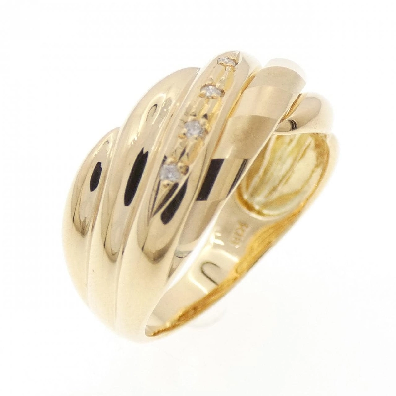 K18YG Nhẫn Kim Cương - Hàng hiệu Chính hãng 849949