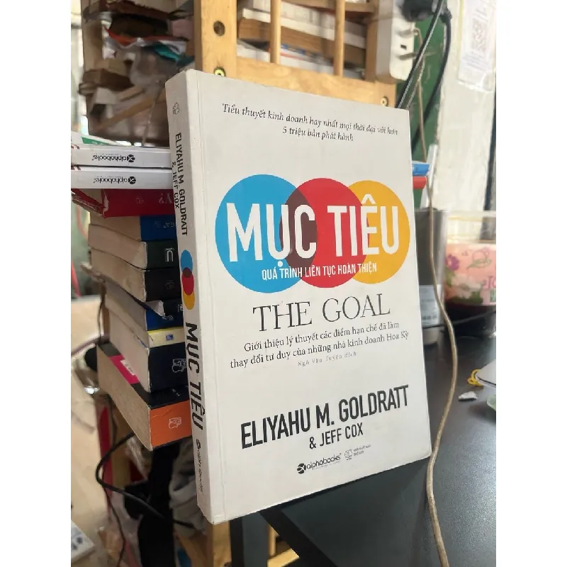 Mục tiêu quá trình liên tục cải tiến - Eliyahu M. Goldratt & Jeff Cox 145996