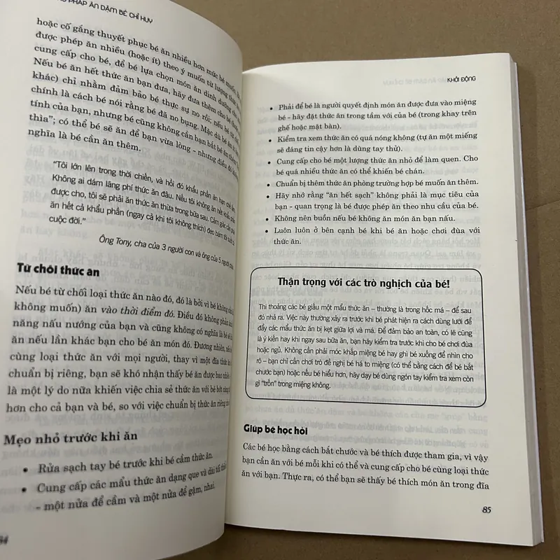 Phương pháp ăn dặm bé chỉ huy 569420