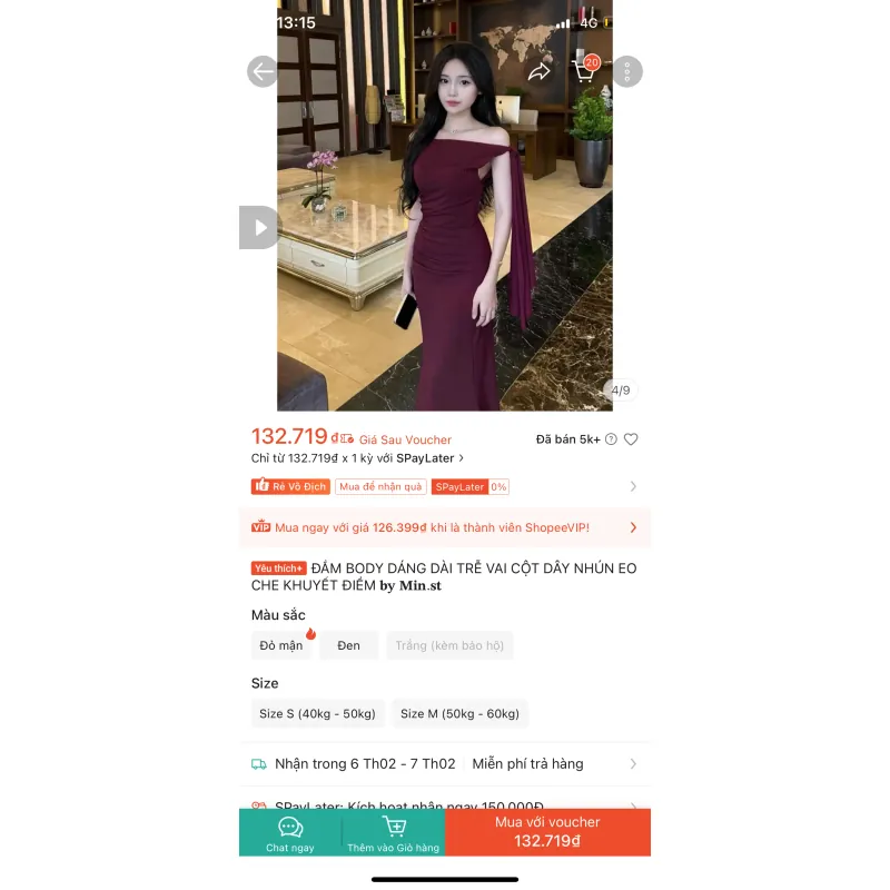 đầm body dáng dài 795857