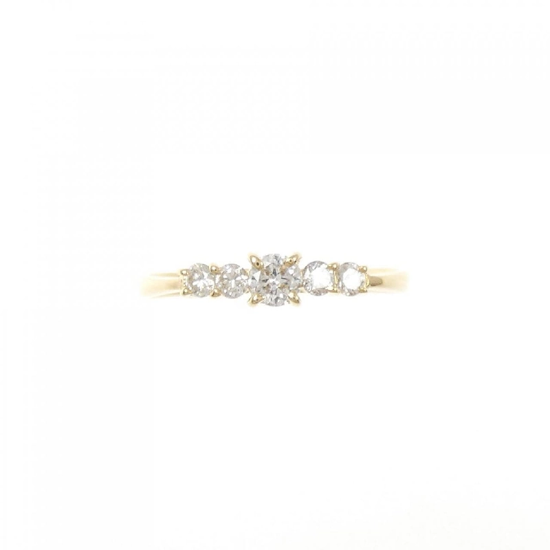 Nhẫn kim cương K18YG 0.24CT - Hàng hiệu Chính hãng 852033