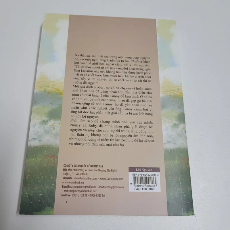 Lời Nguyền - Tác giả: Đinh Nga 936567