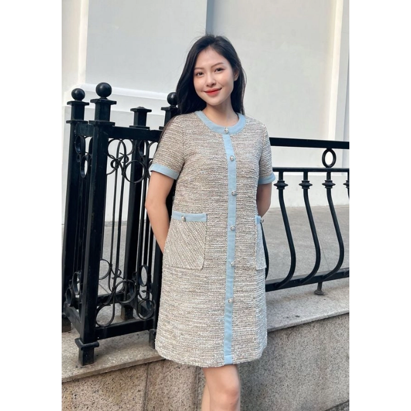 Đầm suông dạ (Size M) - Mới 100% 327068