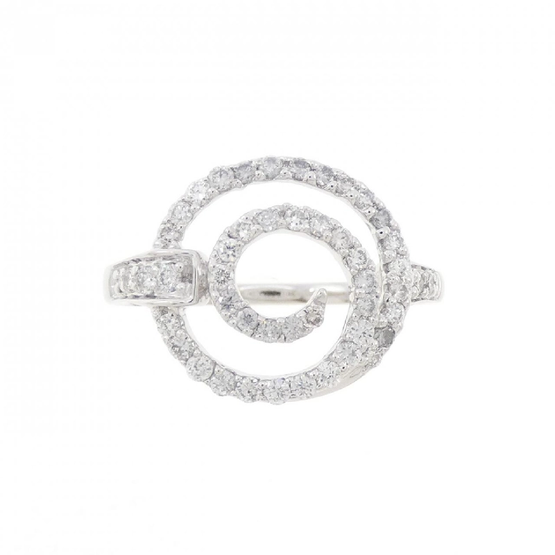 Nhẫn kim cương K18WG 0.52CT 670392