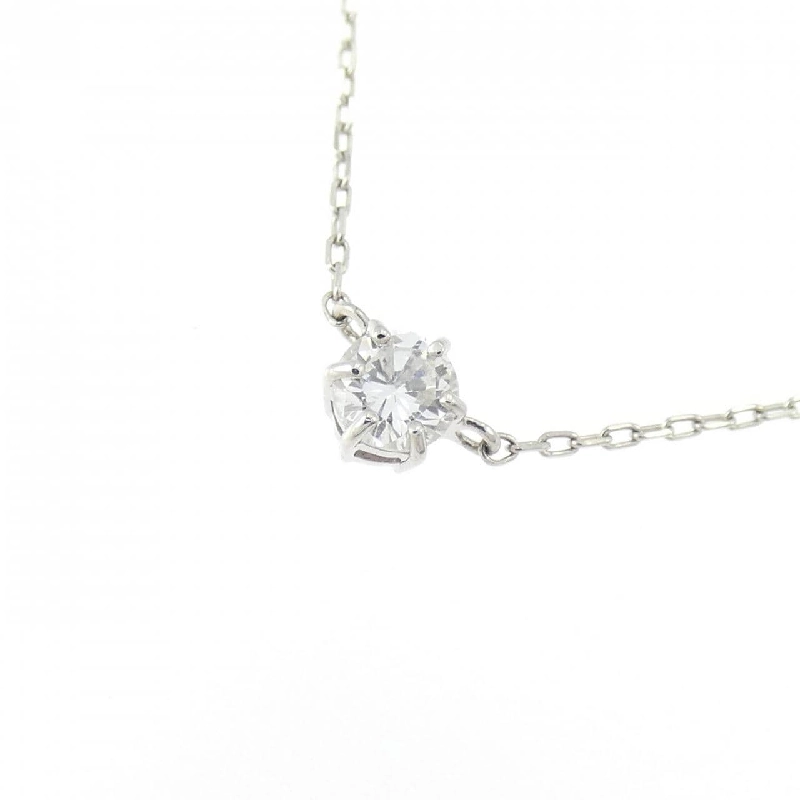 Dây chuyền kim cương Solitaire PT900/PT850 0.10CT - Hàng hiệu Chính hãng 858942