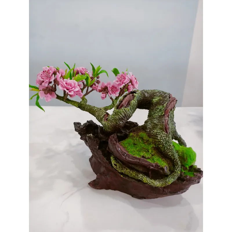 HOA ĐÀO BONSAI ĐẤT SÉT 799553