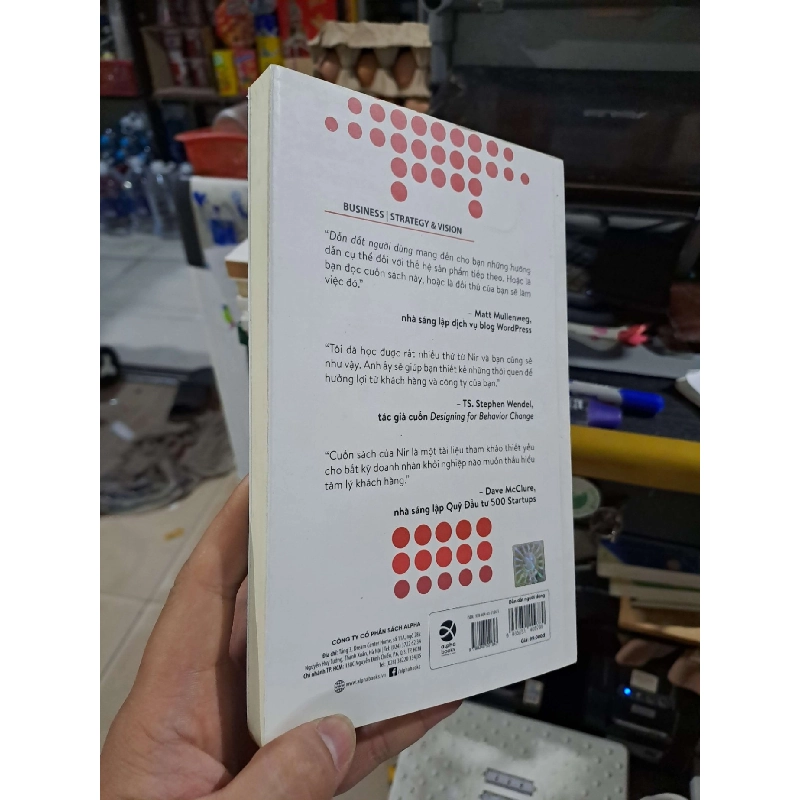 Dẫn Dắt Người Dùng Bốn Bước Để Đưa Sản Phẩm Dẫn Đầu Thị Trường - Nir Eyal - 2020 mới 90% - QUẢN TRỊ - HCM3012 749692