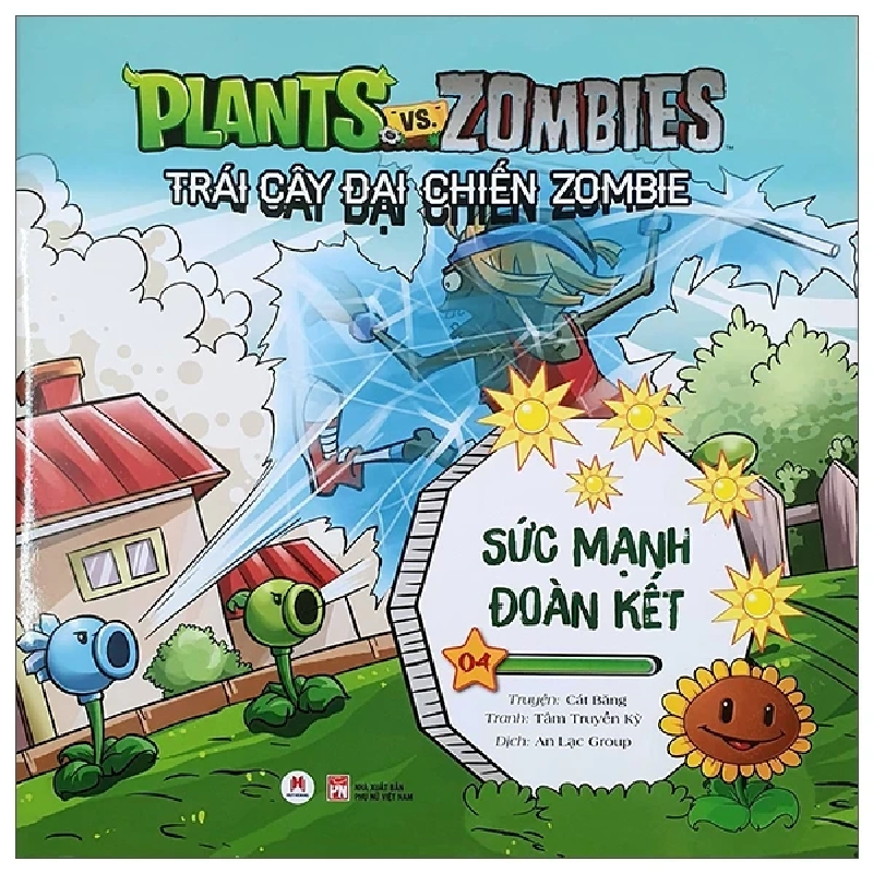Trái Cây Đại Chiến Zombies  - Tập 4: Sức Mạnh Đoàn Kết - Cát Băng, Tâm Truyền Kỳ (Mới 100%) Truyện tranh, NXB Kim Đồng - SÁCH ĐẠI HỌC 488035