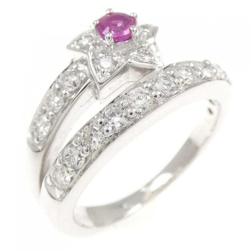 Nhẫn Ruby K18WG 0.14CT 668408
