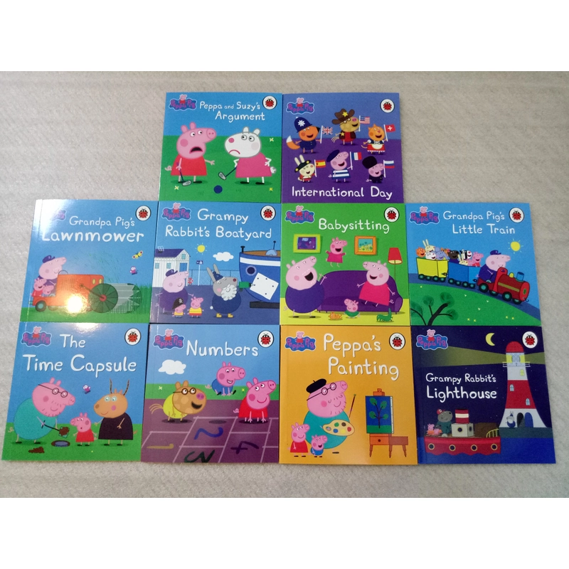 Truyện tranh Peppa pig tiếng Anh (combo 10 cuốn) 391522