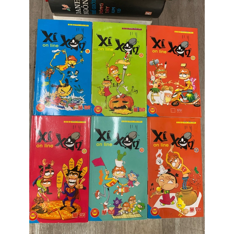 Xí xọn online. Combo 6 tập 13-20-22-24-25-27.  526897