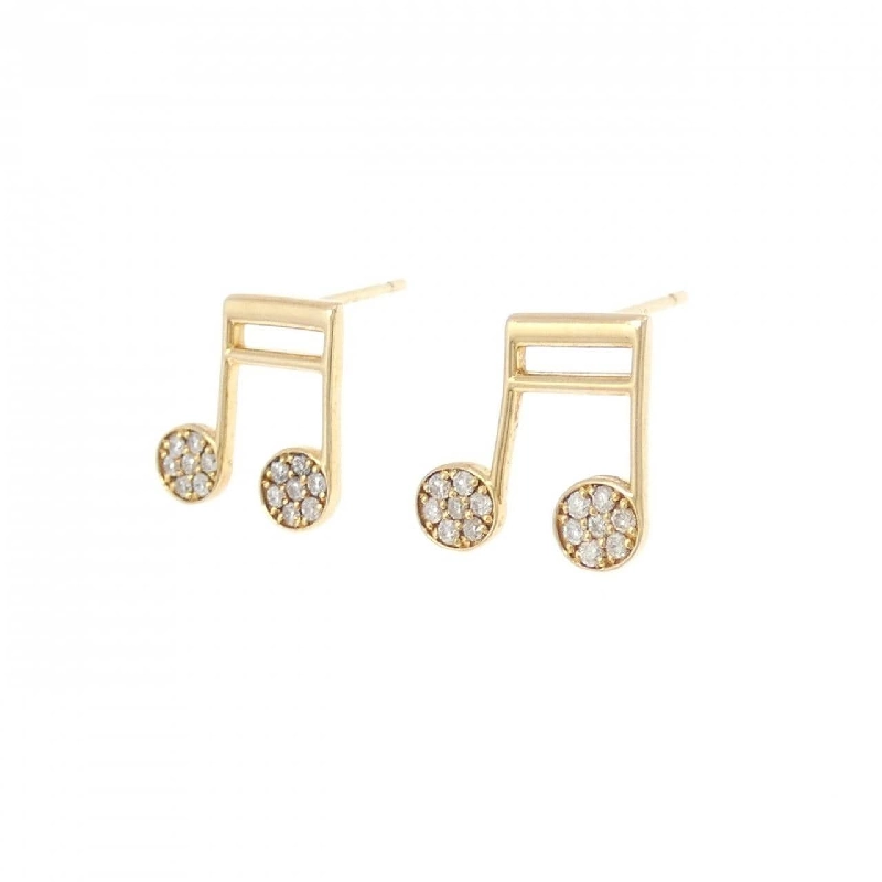 K18YG Bông tai kim cương 0.16CT - Hàng hiệu Chính hãng 865887