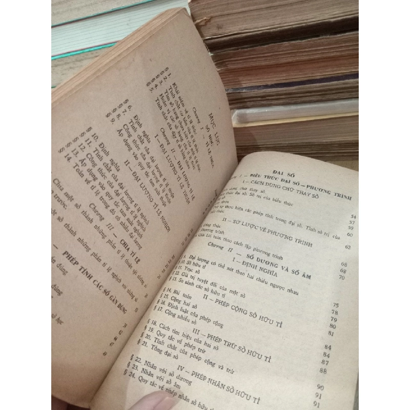 Số học và Đại số lớp 7 phổ thông 786716