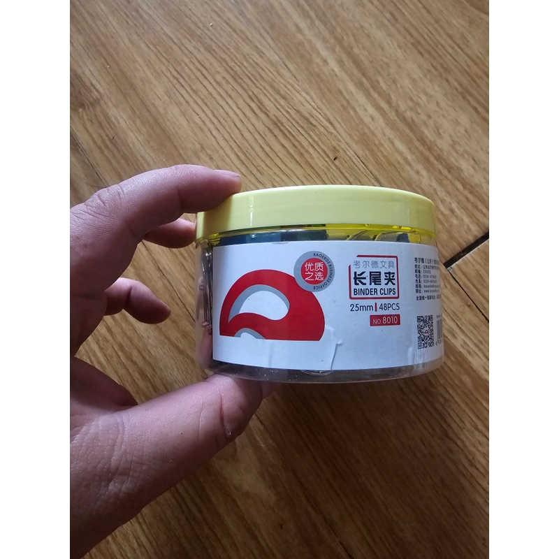 Kẹp bướm màu 25mm - Hộp 48 cái chỉ 30k 479534