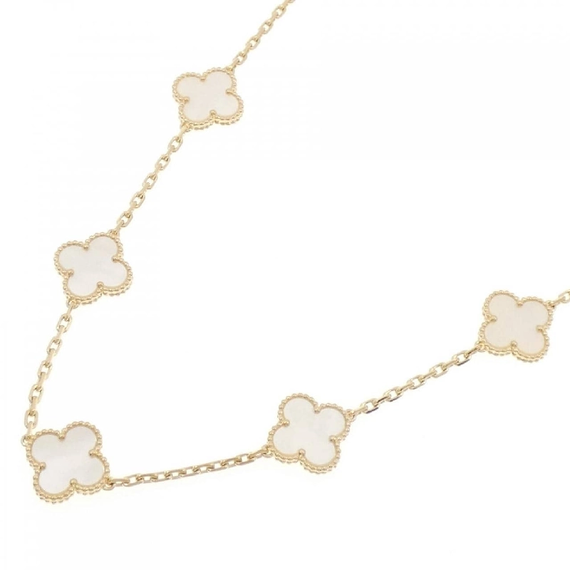 Vòng cổ Van Cleef & Arpels Vintage Alhambra 10 Motif - Hàng hiệu Authentic 840317