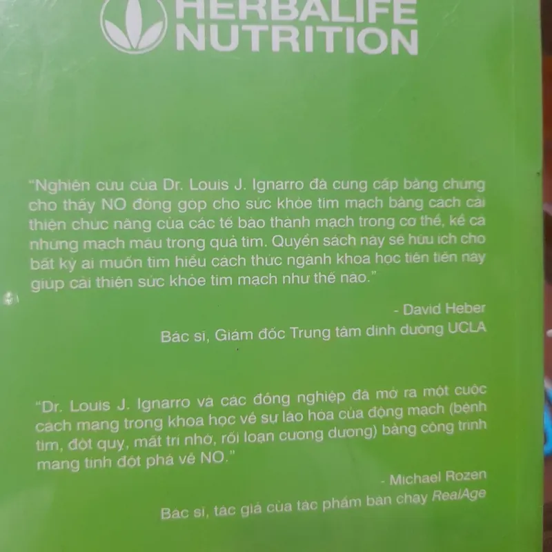 Dr. Louis J. Ignarro - KHÔNG CÒN BỆNH TIM 695033