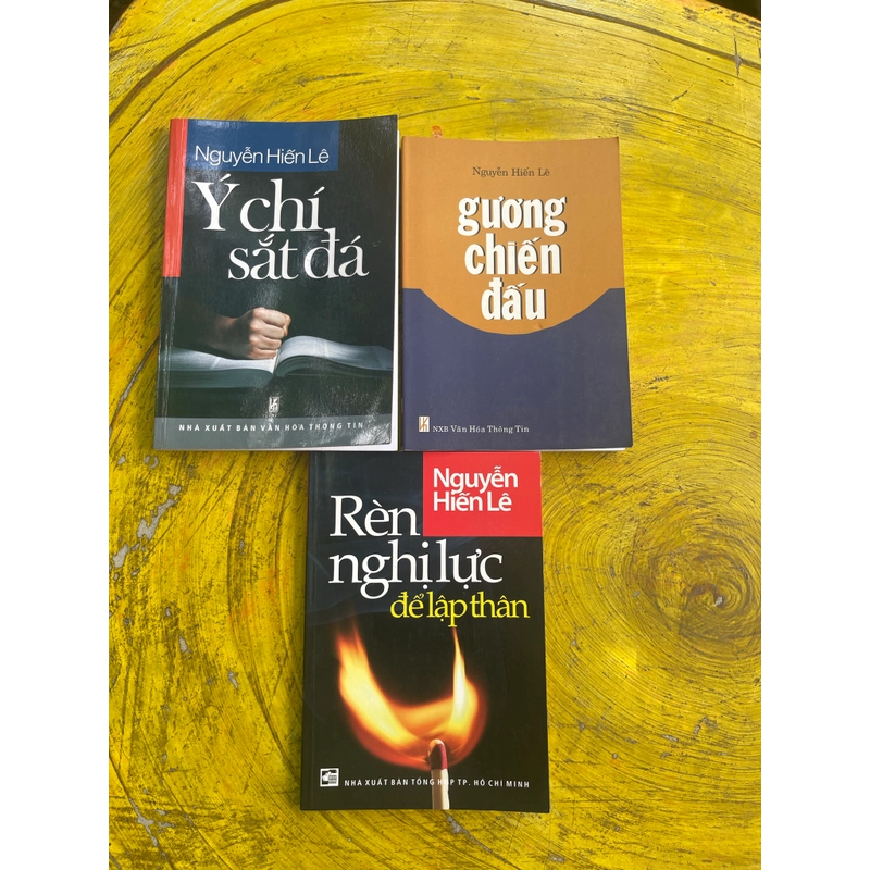 COMBO NGUYỄN HIẾN LÊ- Ý CHÍ SẮT ĐÁ- GƯƠNG CHIẾN ĐẤU- RÈN NGHỊ LỰC ĐỂ LẬP THÂN 547023