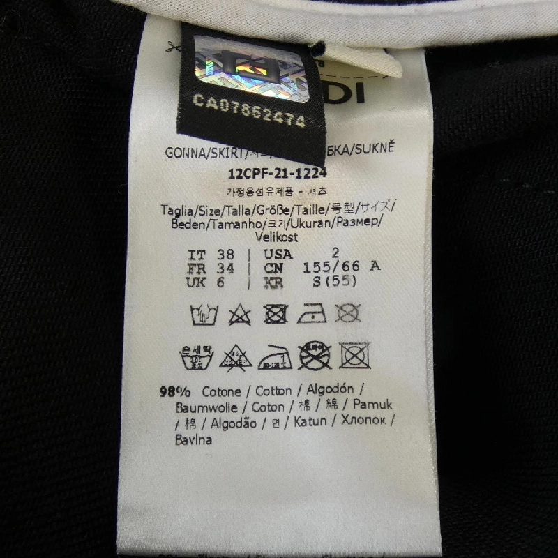 FENDI Caligraphy FLQ547 AGT8 Váy - Hàng hiệu Chính hãng 820338