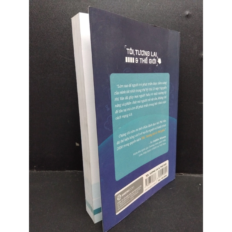 Tôi tương lai và thế giới mới 90% bẩn nhẹ 2019 HCM1906 Nguyễn Phi Vân SÁCH KỸ NĂNG 915782