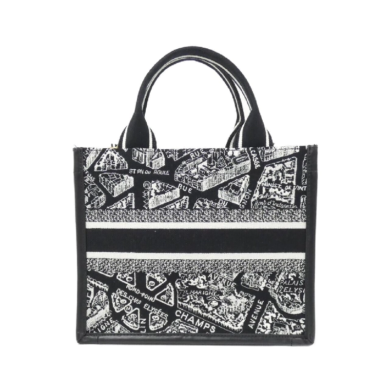 Túi xách Dior Book Tote nhỏ PLAN DE PARIS - Hàng hiệu Authentic 764370