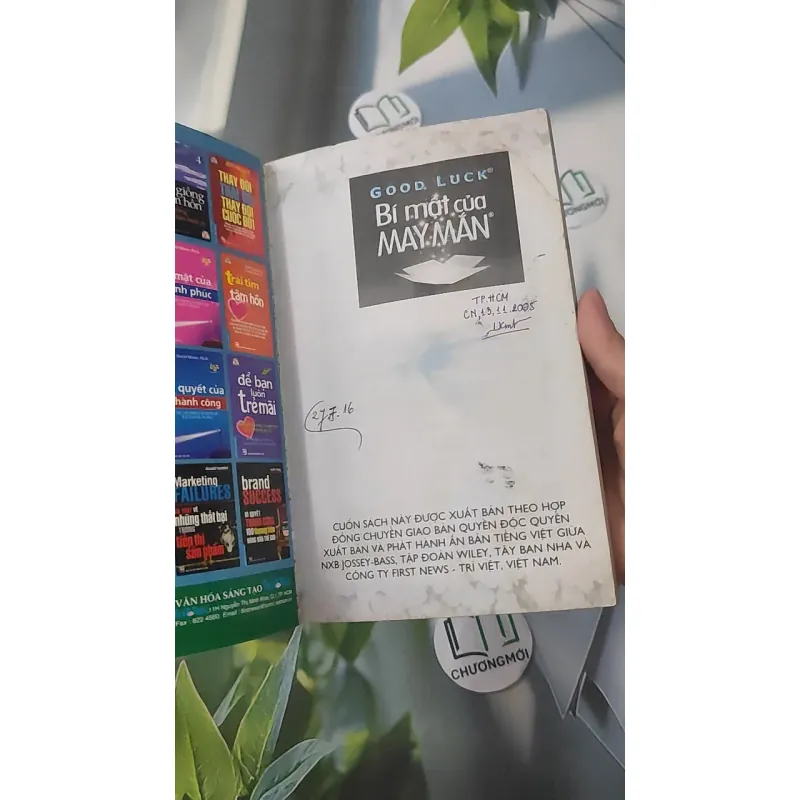 Bí Mật Của May Mắn - Alex Rovira & Fernando Trias de Bes 961223