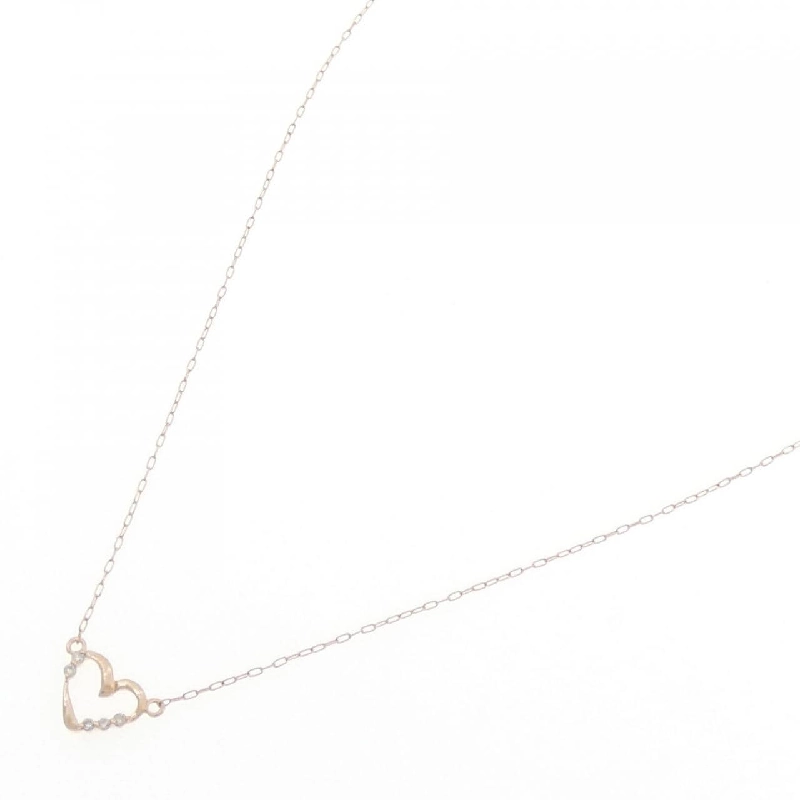 K10PG Dây chuyền kim cương hình trái tim 0.03CT - Hàng hiệu Chính hãng 857547