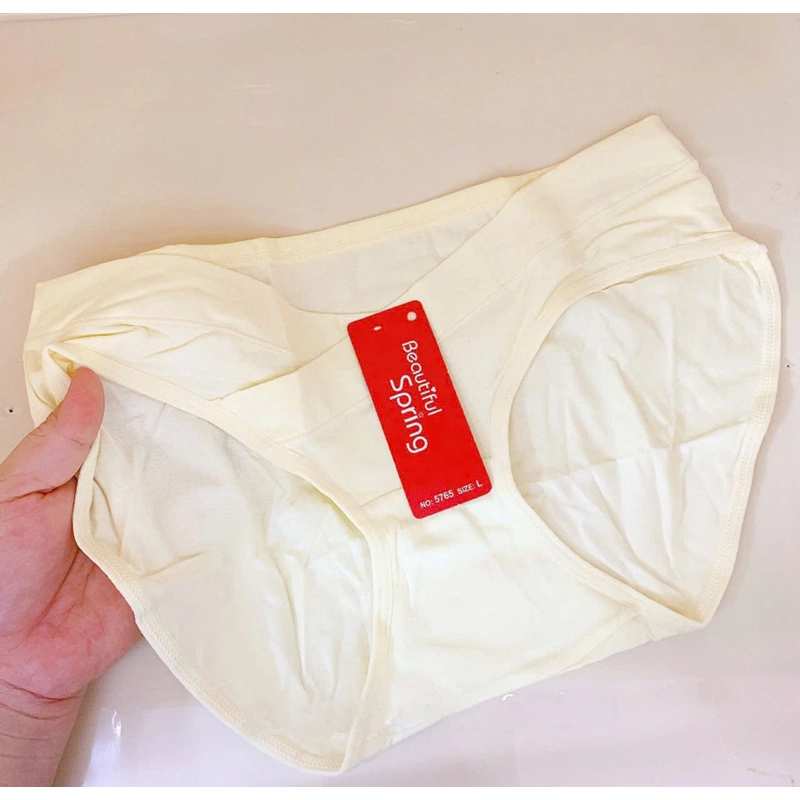 Quần lót bầu cạp chéo vải cotton 454836