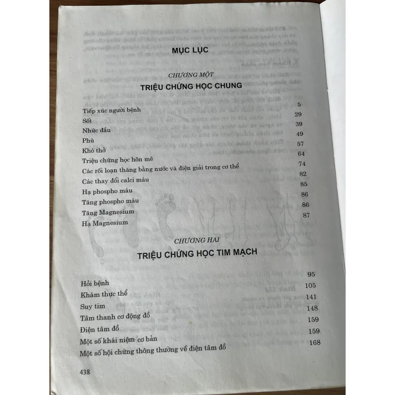 Nội khoa cơ sở -  triệu chứng học nội khoa, 2 tập, Sách y khổ lớn  791074