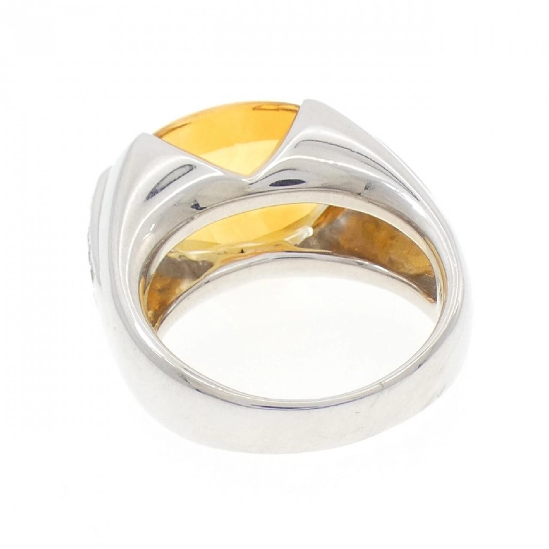 Nhẫn Citrine K18WG 10.40CT - Hàng hiệu Chính hãng 853491