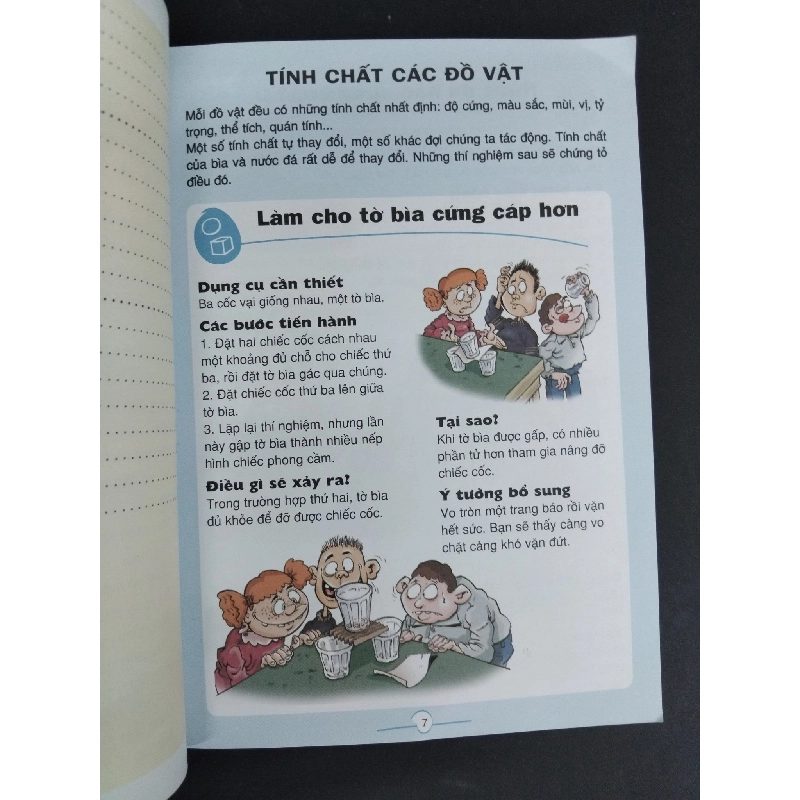 Những thí nghiệm đơn giản bạn có thể làm ở nhà 3 mới 80% bẩn bìa, ố nhẹ, tróc bìa 2007 HCM2811 Tomislav Sencanski KHOA HỌC ĐỜI SỐNG 918220