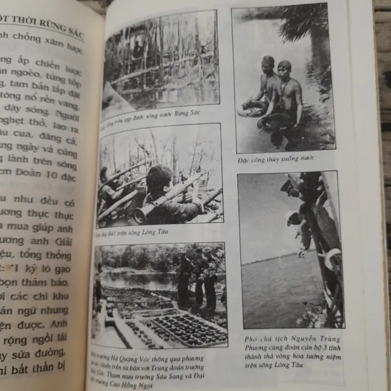 Đại tá Lê Bá Ước - Một thời rừng Sác. Bản in năm 1998 735322