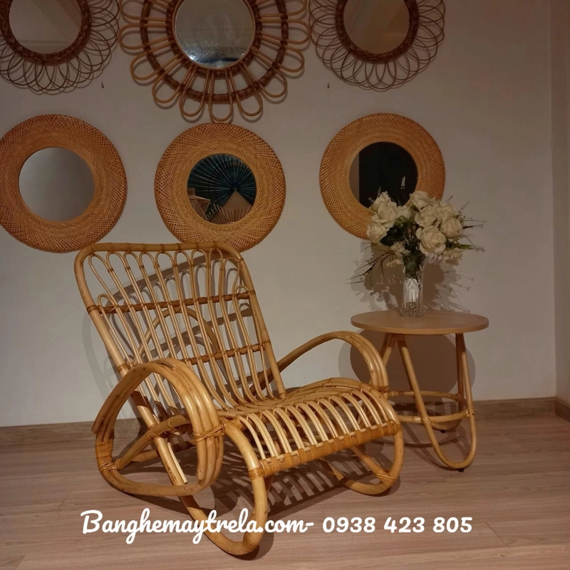 Ghế đọc sách mây tự nhiên 454447