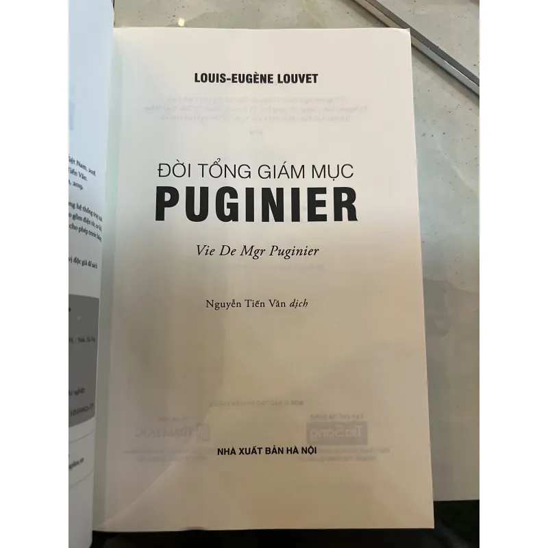 ĐỜI TỔNG GIÁM MỤC PUGINIER - LOUIS-EUGÈNE LOUVET 1022130