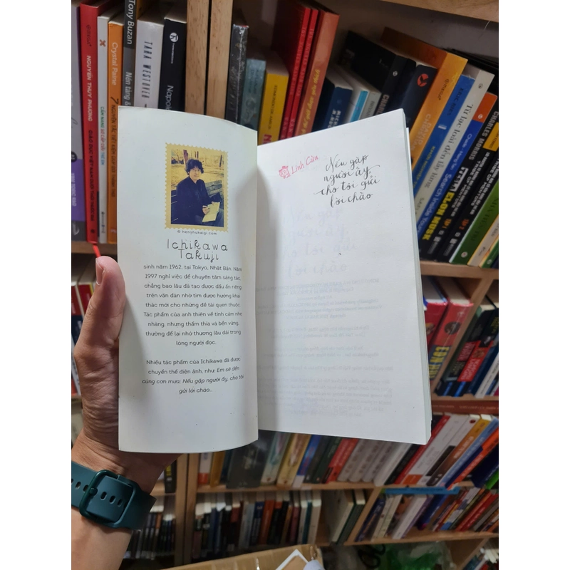 Nếu Gặp Người Ấy Cho Tôi Gửi Lời Chào - Ichikawa Takuji, mới 80% (TSTK) 531998