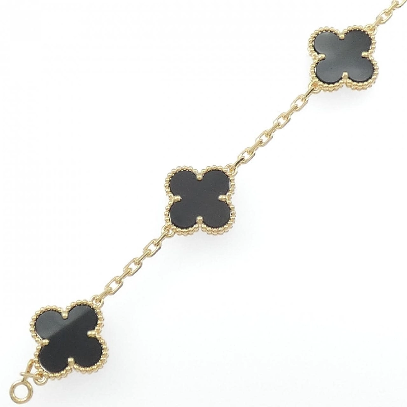 Vòng tay Van Cleef & Arpels Vintage Alhambra 5 Motif - Hàng hiệu Chính hãng 844823