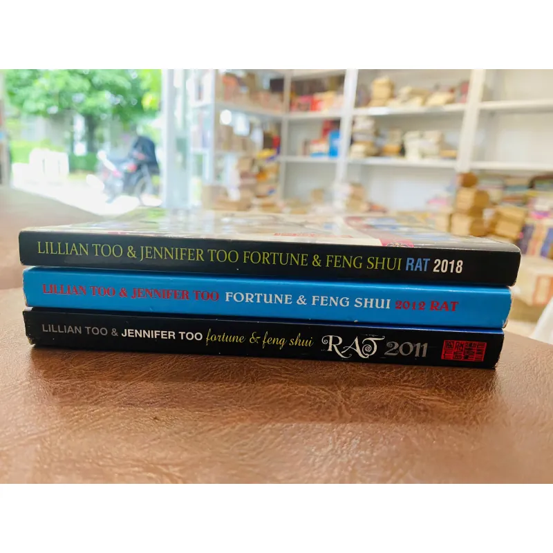 Combo 3 cuốn Lillian Too and Jennifer Too Fortune and Feng Shui Rat 2011, 2012, 2018 574996