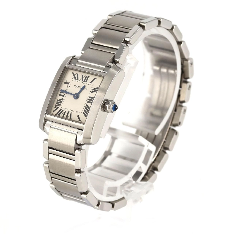 Cartier Tank Française SM W51008Q3 SS Quartz - Hàng hiệu Chính hãng 874358