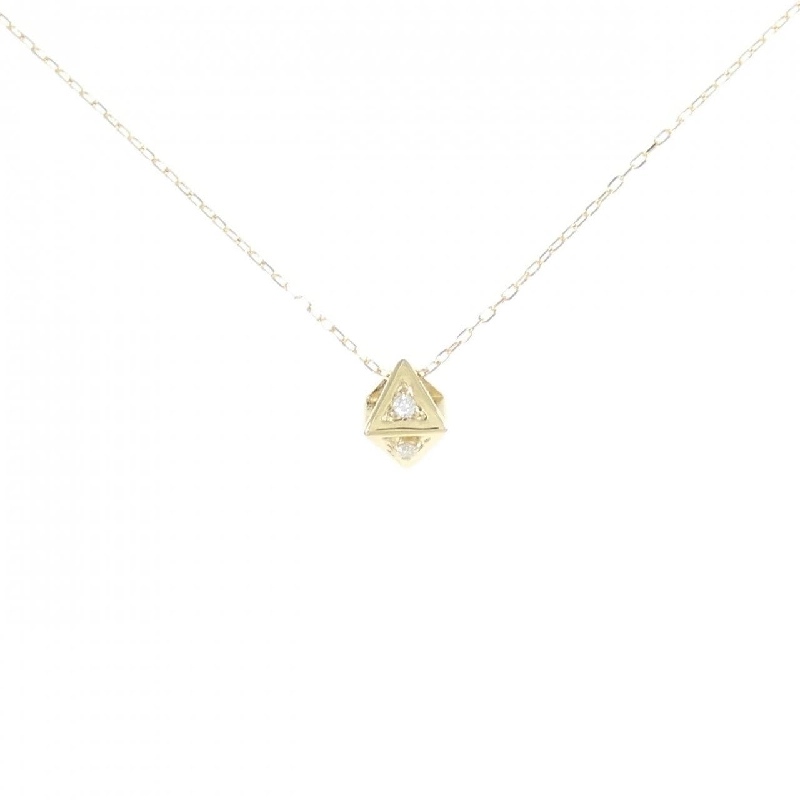 K18YG Dây chuyền kim cương 0.02CT - Hàng hiệu Authentic 865155