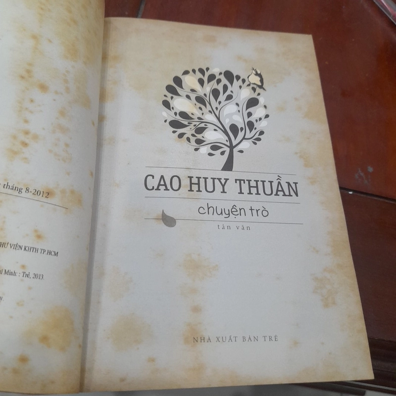 CAO HUY THUẦN chuyện trò (tản văn) 537155