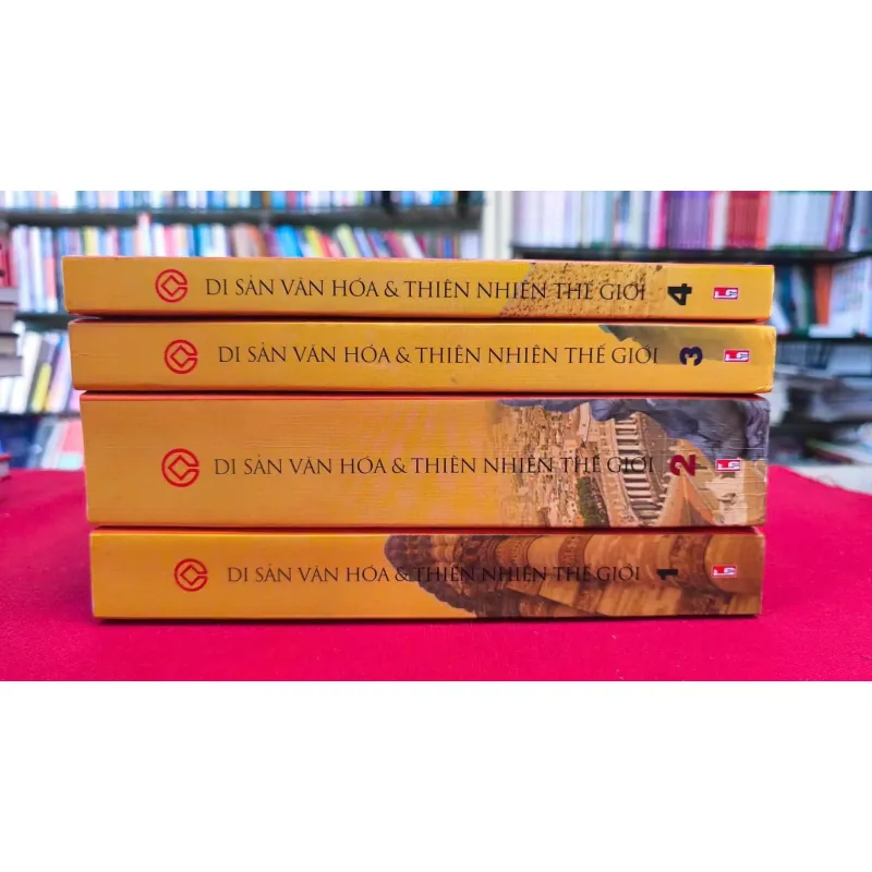 Di sản văn hoá và thiên nhiên thế giới trọn bộ 4 cuốn 991340