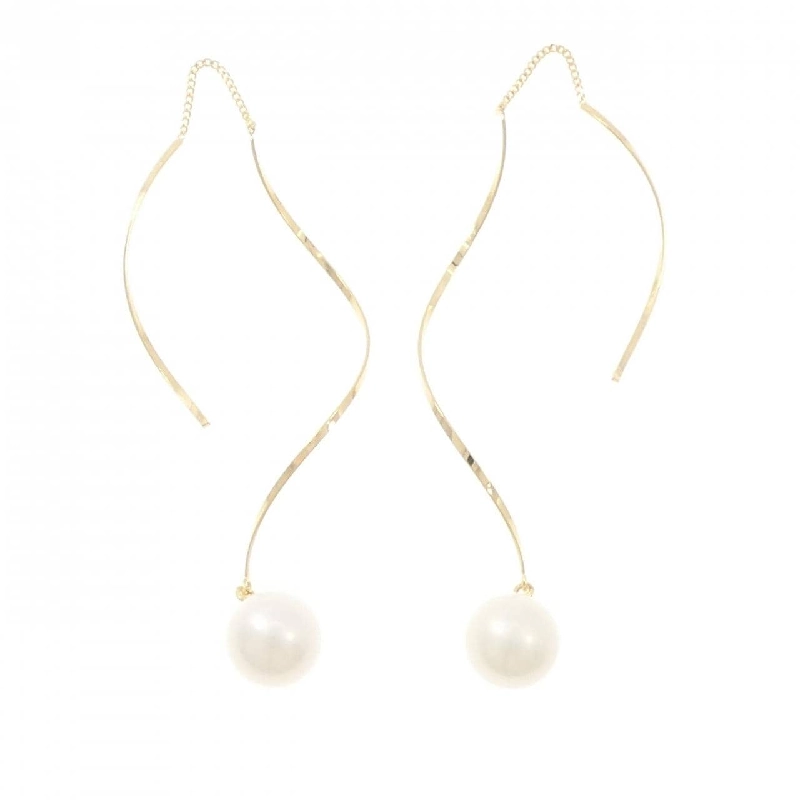 K18YG Bông tai ngọc trai nước ngọt - Hàng hiệu Authentic 874690